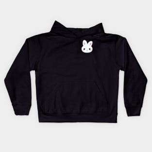 Shaped Like A Friend: Bunny Buddy Kids Hoodie